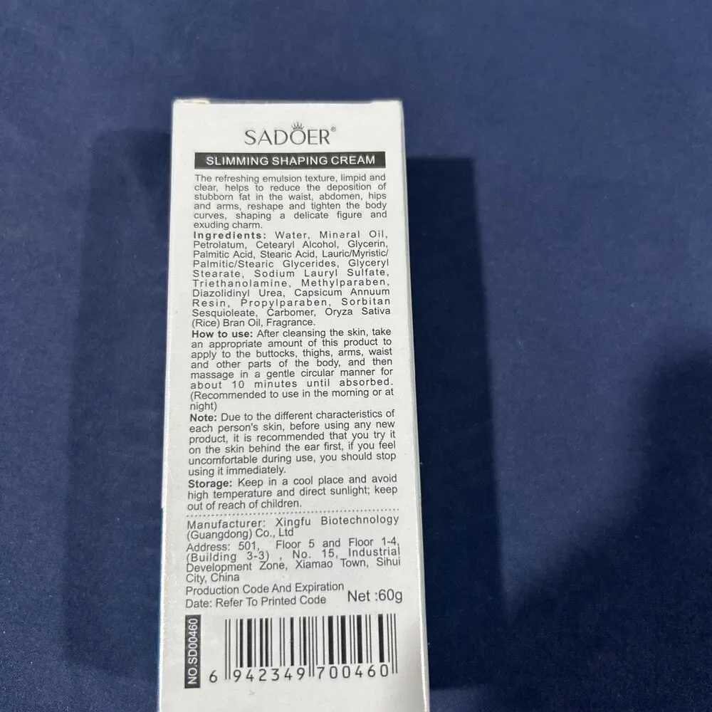 SADOER The Body Cream Lift Tighten Slimming Firming- 2.1 oz